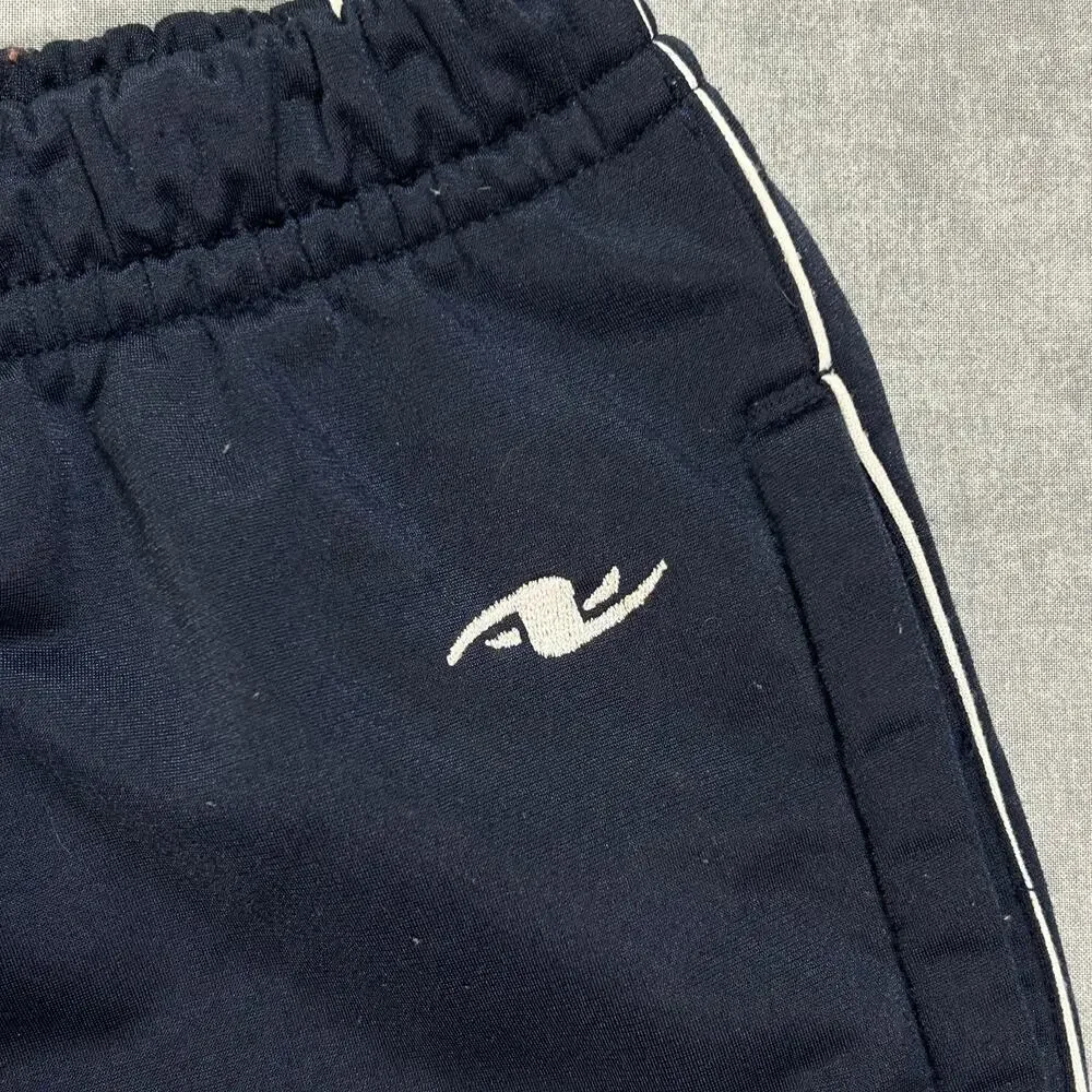 Vintage Athletic Works Track pants Mens Medium Navy Y2K Basketball Baggy